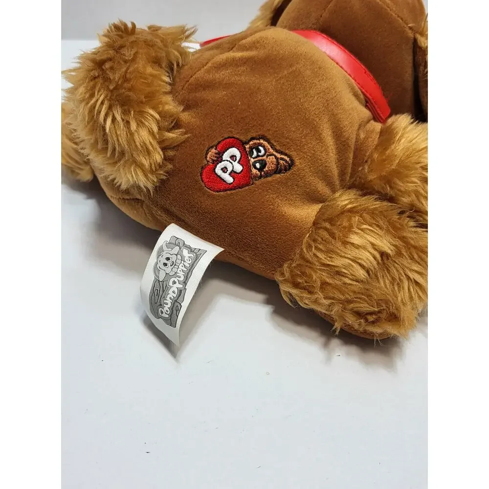 Vintage 2000s Jakks Pound Puppies Happy Waggin Pups Pound Puppy Toy Tail Wagging
